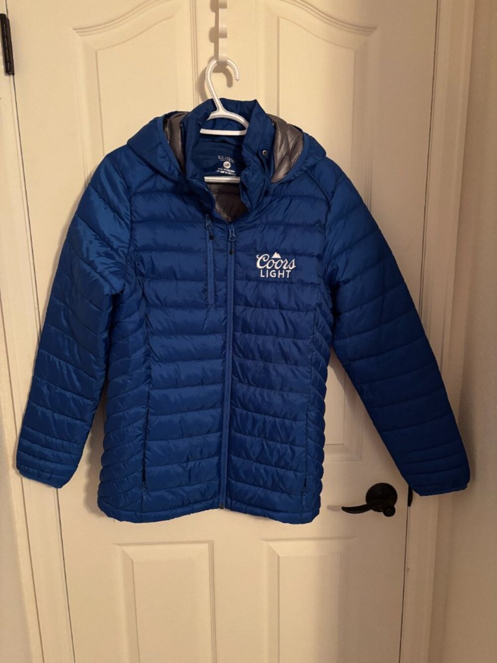 Women's Puffer Jacket (Coors Light Logo)